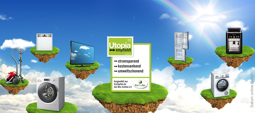 Utopia empfiehlt in Kooperation mit Saturn und dem Öko-Institut 